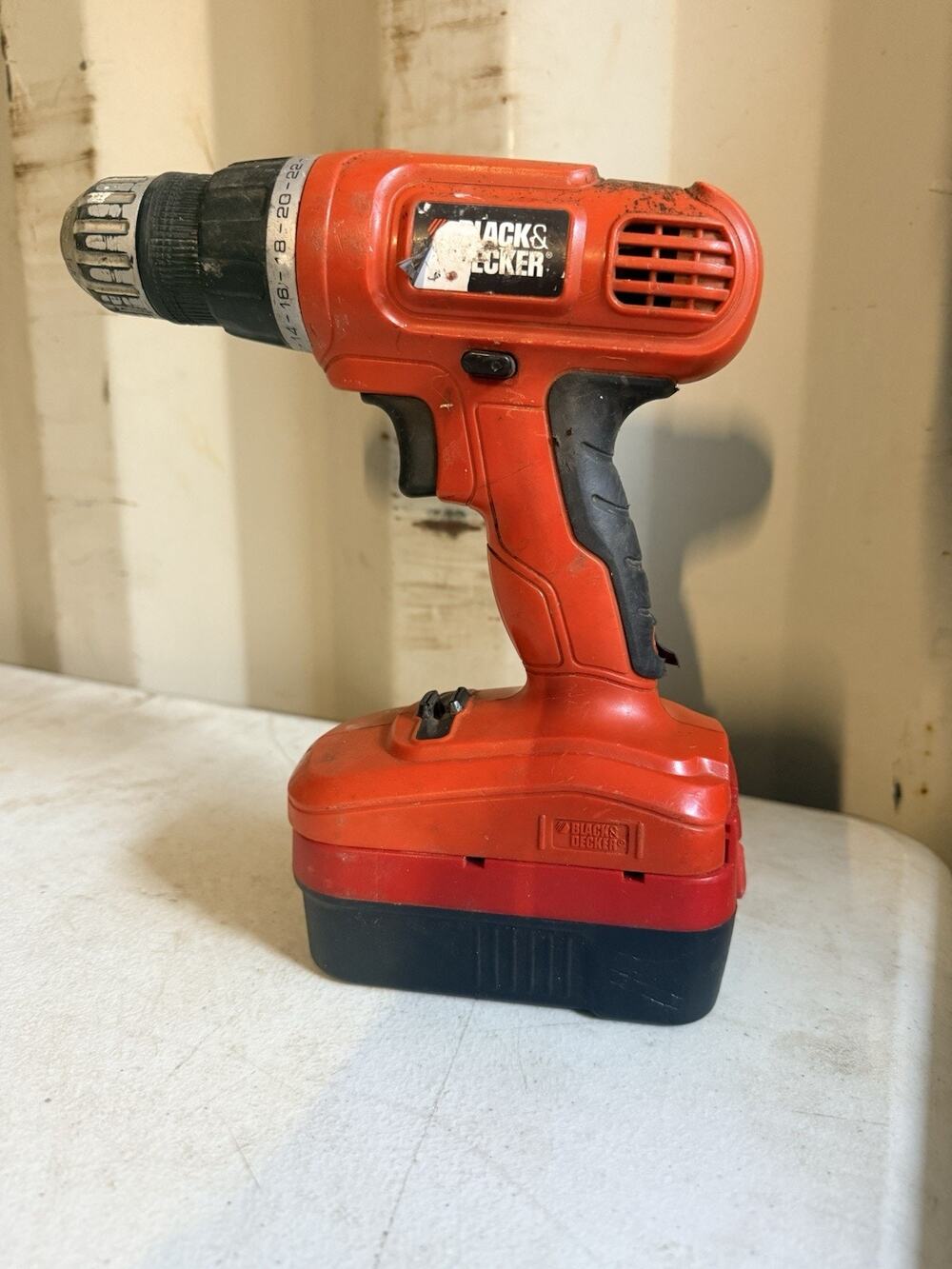 Black & Decker 18V Cordless Drill/Driver Includes 18V Battery No Charger